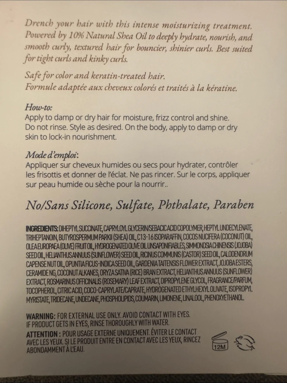 Fekkai Shea Butter Intense Oil Hair + Body - Picture 2 of 2
